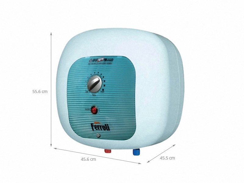 Máy nước nóng gián tiếp Ferroli Cubo E chống giật